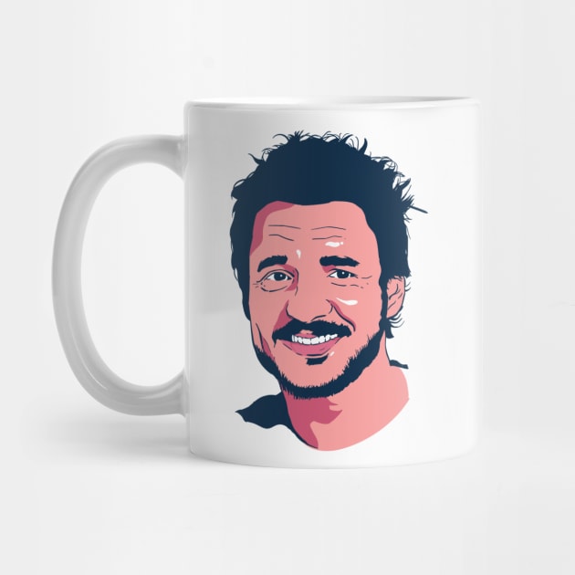 pedro pascal simple art by pentaShop